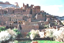 Bergdorf in Marokko